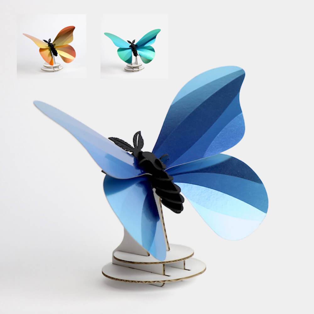 Giant Silk Butterfly - Kit insecte en carton Assembli